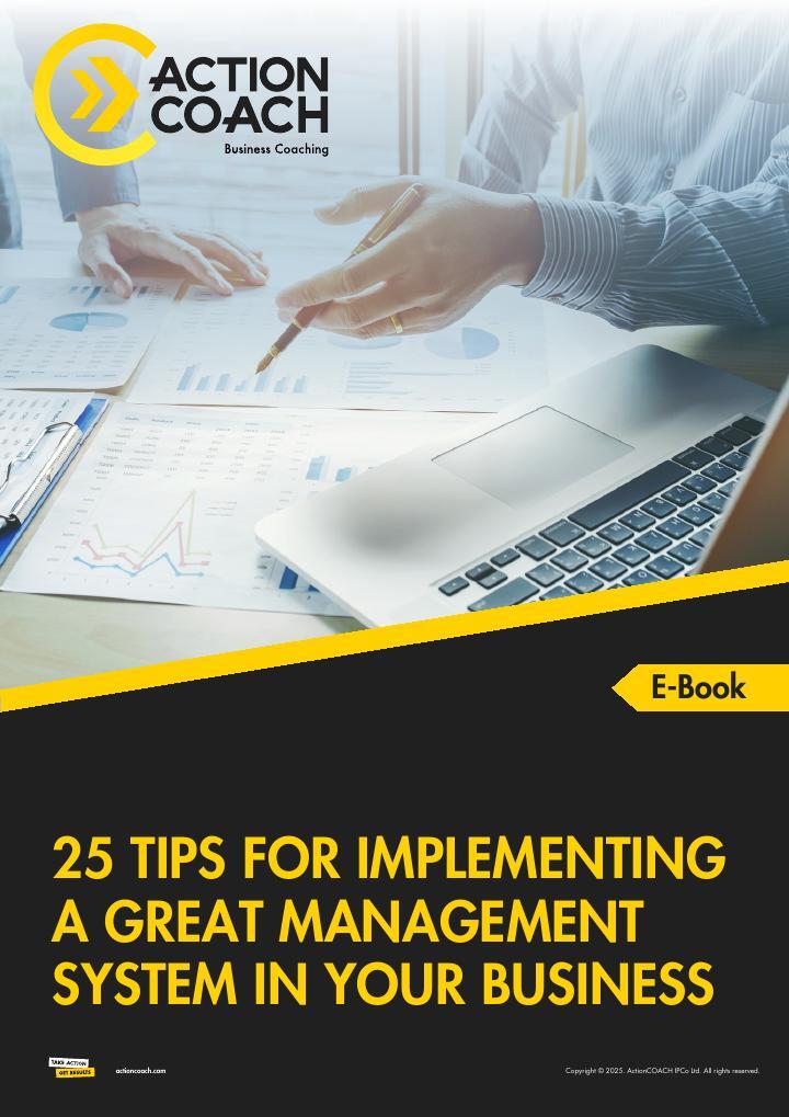 25 Tips For Implementing A Great Management System in Your Business